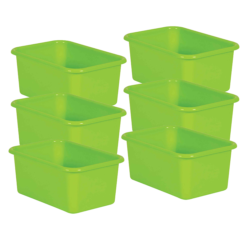 Teacher Created Resources TCR20382 Plastic Bin Lime - Small