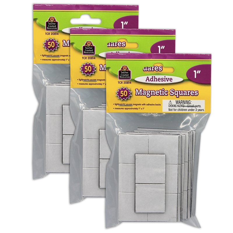 Peel and Stick Adhesive Magnetic Squares