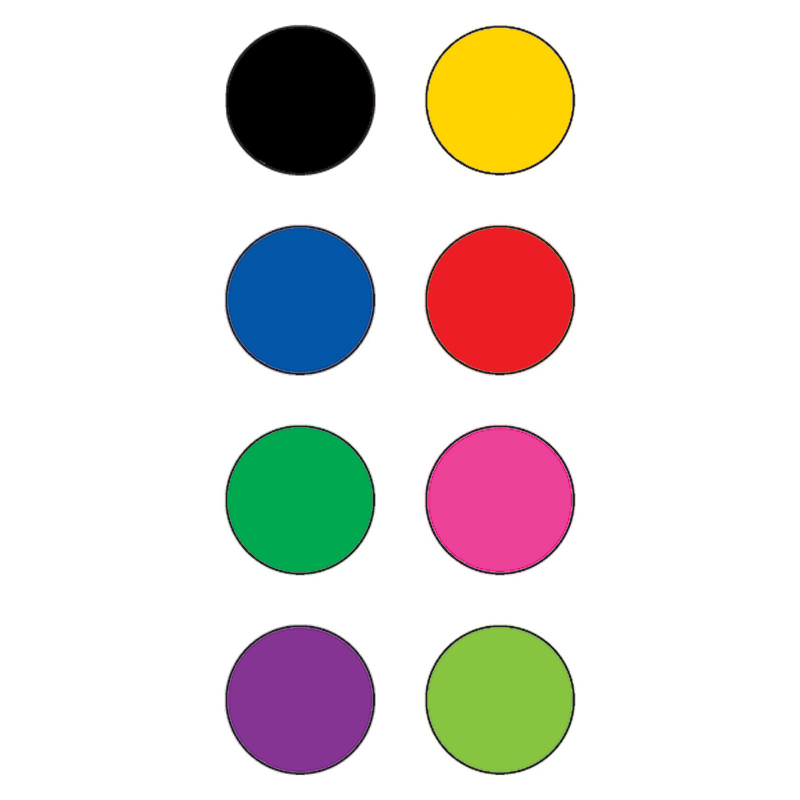 Colorful Circles Mini Stickers  TCR4820