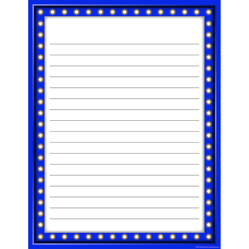 Lined Chart Paper