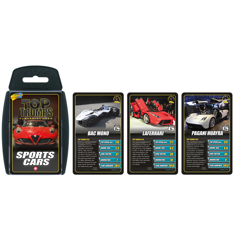 Top Trumps Rules >> Sports Cars Top Trumps Card Game The Knowledge Tree Top Trumps Rules >> Sports Cars Top Trumps Card Game The Knowledge Tree
